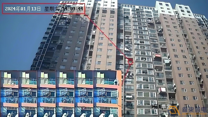 小區高空拋物監控如何避免被遮擋視野？